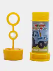 Желтый мыльные пузыри синий трактор/ my little pony/ единорожки/ тачки 35 -45 ml