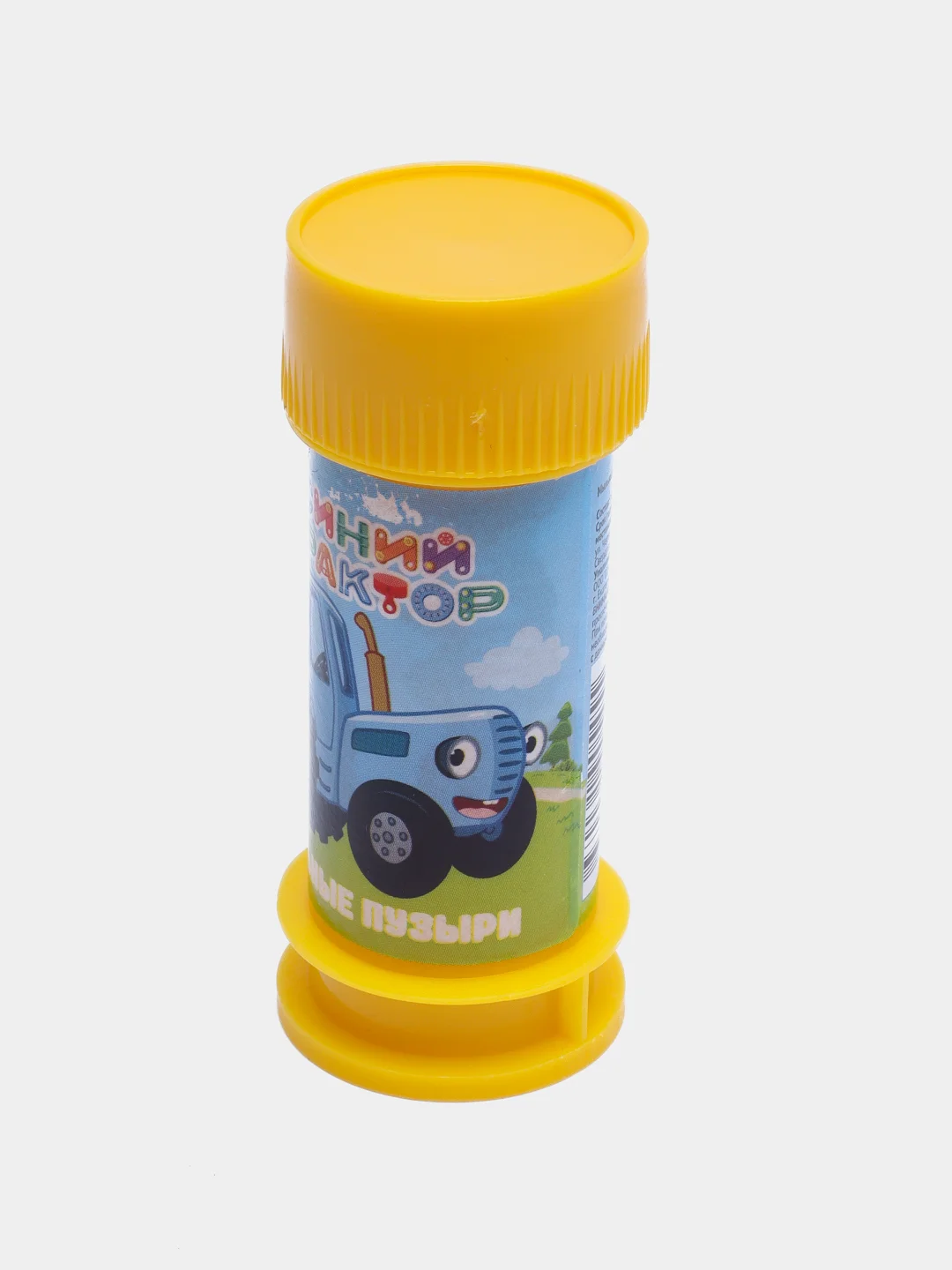 Желтый мыльные пузыри синий трактор/ my little pony/ единорожки/ тачки 35 -45 ml