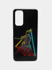 Тёмно-бирюзовый чехол Xiaomi Redmi Note 11 4G, Note 11S, Сяоми Редми Нот 11 4G, 11С силиконовый с рисунком
