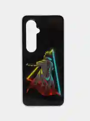 Угольный чехол для Tecno Pova 4 Pro, Техно Пова 4 Про, силиконовый, с рисунком