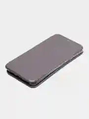Серебряный чехол-книжка для Huawei Honor X9a, Хуавей Хонор Х9а