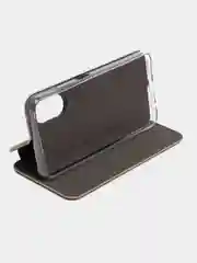 Золотой чехол-книжка для Oppo A17 / A17K, Оппо А17, А17К