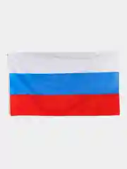 Флаг России большой триколор с люверсами, 150 х 90