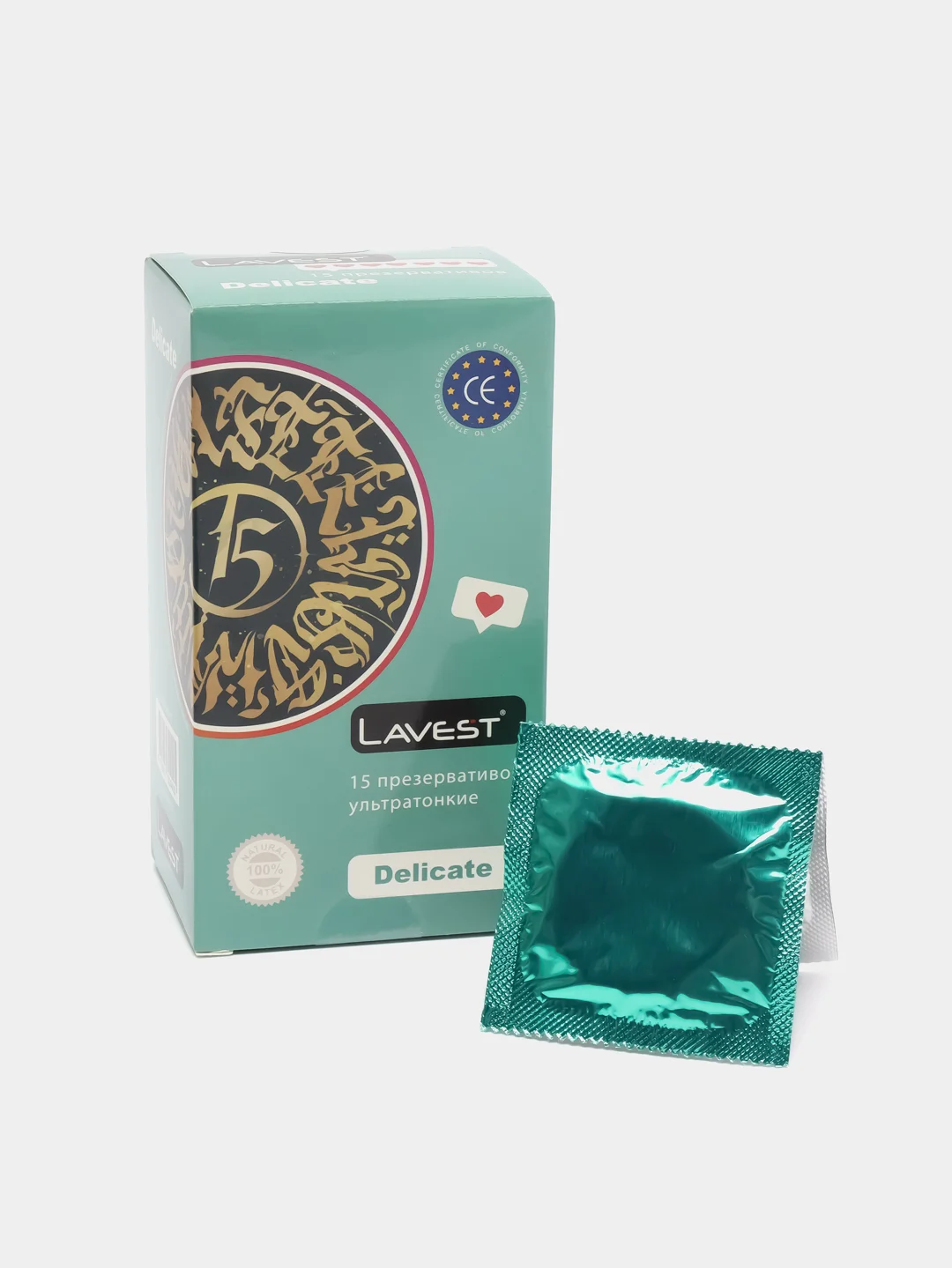 Lavest Delicate, ультратонкие презервативы, 60 шт