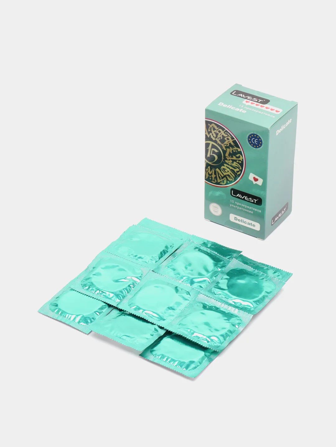 Lavest Delicate, ультратонкие презервативы, 60 шт