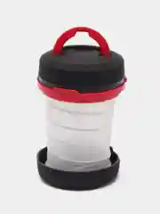 Красный фонарь туристический складной, подвесной, походный для кэмпинга