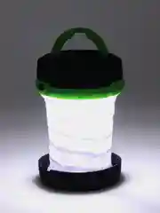 Зеленый фонарь туристический складной, подвесной, походный для кэмпинга