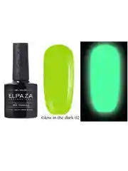 Гель-лак светящийся в темноте ELPAZA/ Неоновые Glow in the Dark