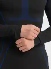 Синий термобелье мужское, спортивное, бесшовное, компрессионное