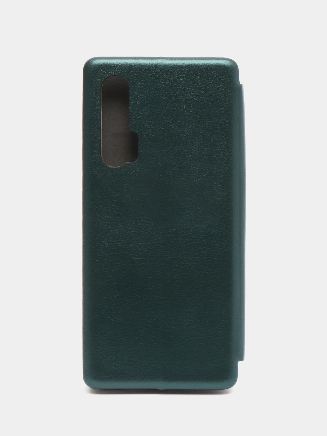 Вишнёвый чехол-книжка на Huawei Nova 6, из экокожи, с карманом для карт