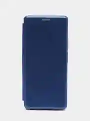 Синий чехол-книжка на Huawei Nova 6, из экокожи, с карманом для карт