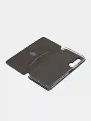 Синий чехол-книжка на Huawei Nova 6, из экокожи, с карманом для карт
