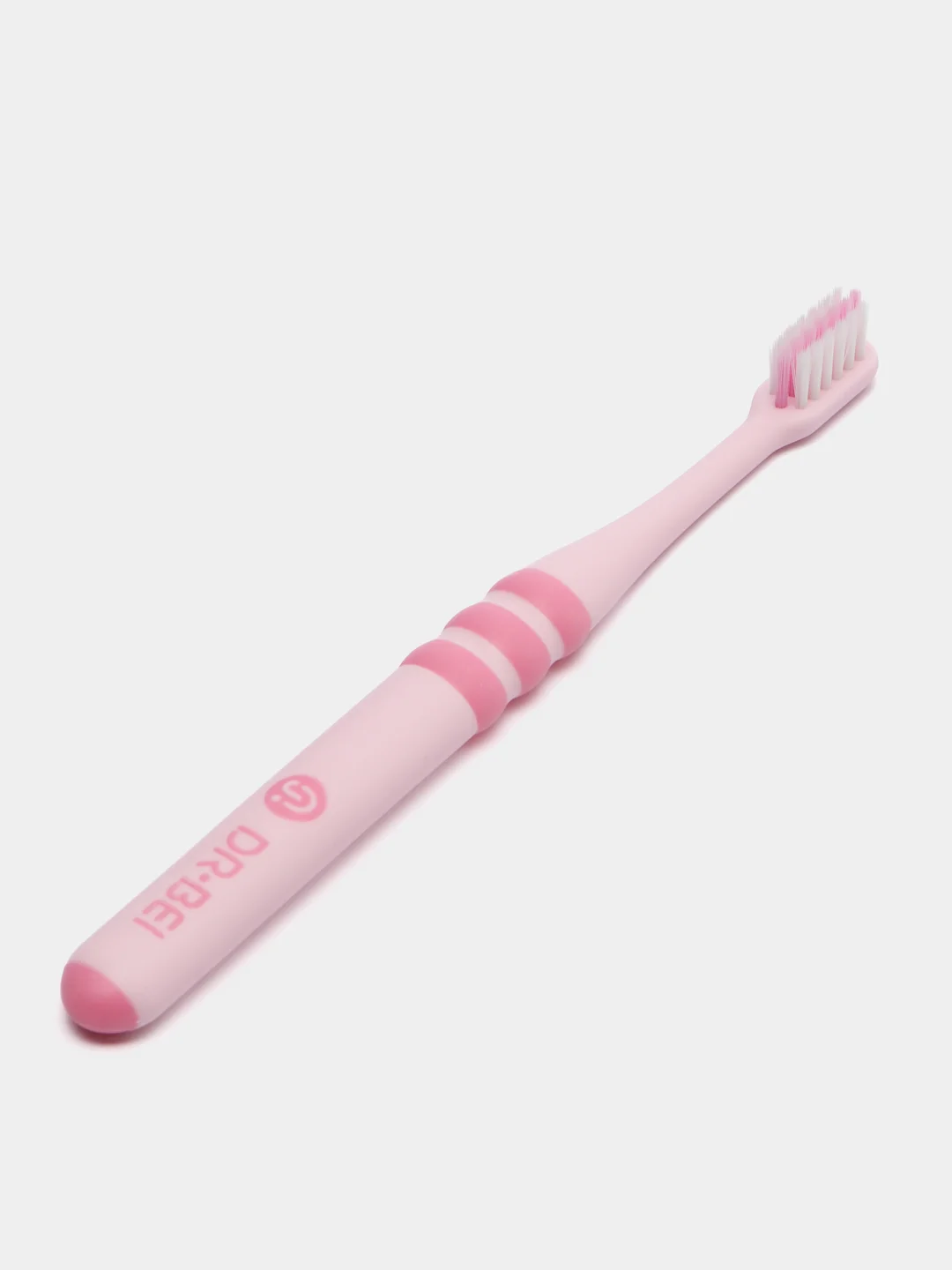 Розовый детская зубная щётка Dr.BEI Children Toothbrush