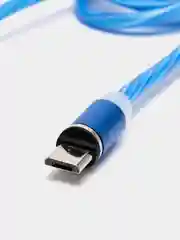 Синий кабель зарядный X-CABLE (1m, Micro-USB/ Type-C/Lightning), для Android и iPhone