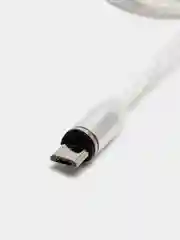 Серебряный кабель зарядный X-CABLE (1m, Micro-USB/ Type-C/Lightning), для Android и iPhone