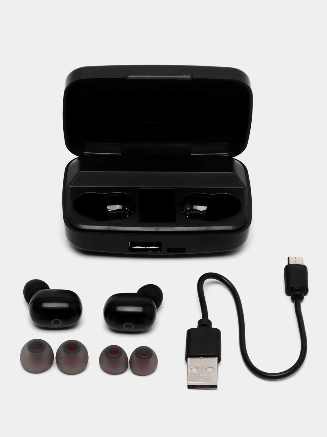 Черный беспроводные наушники TWS Earbuds A10S
