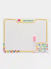 Белый развивающая игра: рамка-вкладыш и маркерная доска