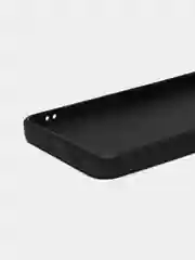 Прозрачный силиконовый чехол для Xiaomi Redmi 12C (Сяоми Редми 12С), прозрачный черный противоударный