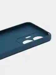 Синий чехол для Vivo T1 4G (Виво Т1 4Г), силиконовый