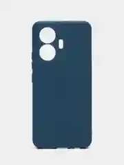 Синий чехол для Vivo T1 4G (Виво Т1 4Г), силиконовый