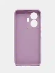 Сиреневый чехол для Vivo T1 4G (Виво Т1 4Г), силиконовый