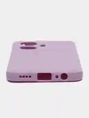 Сиреневый чехол для Vivo T1 4G (Виво Т1 4Г), силиконовый