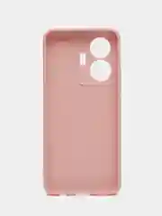 Розовый чехол для Vivo T1 4G (Виво Т1 4Г), силиконовый