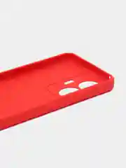 Красный чехол для Vivo T1 4G (Виво Т1 4Г), силиконовый