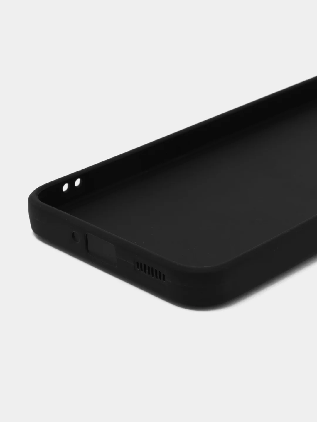 Черный силиконовый чехол для Xiaomi 13, Сяоми 13, прозрачный
