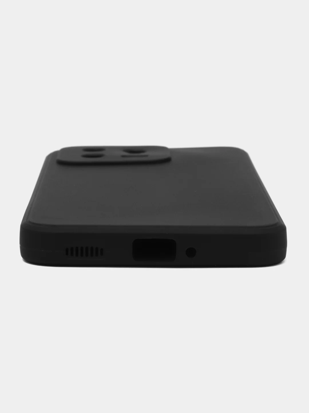 Черный силиконовый чехол для Xiaomi 13, Сяоми 13, прозрачный