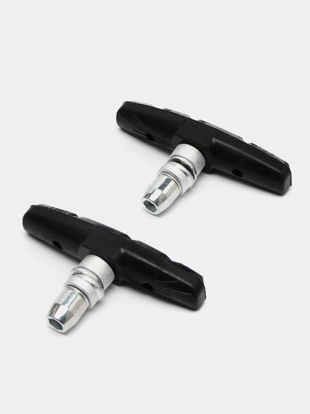 Черный тормозные колодки для велосипеда типа V-brake (2 шт)