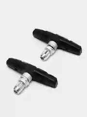 Черный тормозные колодки для велосипеда типа V-brake (2 шт)