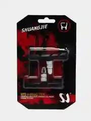 Черный тормозные колодки для велосипеда типа V-brake (2 шт)