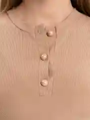 Бежевый топ женский