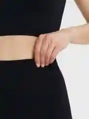 Черный комплект спортивного белья