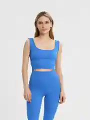 Синий спортивный женский костюм