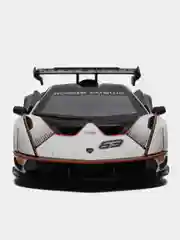 Белый металлическая машинка 1:24 lamborghini essenza scv12