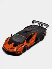 Оранжевый металлическая машинка 1:24 lamborghini essenza scv12
