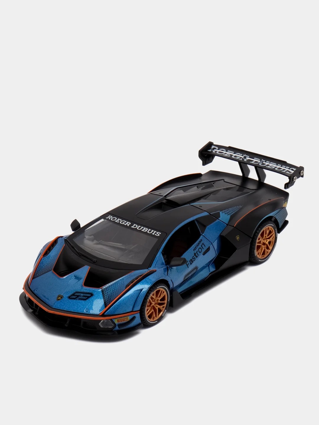 Синий металлическая машинка 1:24 lamborghini essenza scv12