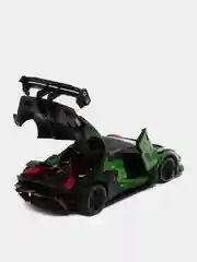 Зеленый металлическая машинка 1:24 lamborghini essenza scv12