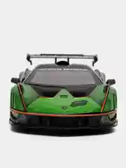 Зеленый металлическая машинка 1:24 lamborghini essenza scv12