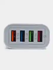 Сверхбыстрое сетевое зарядное устройство с 4 USB портами 5.1A
