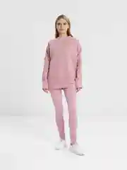 Конфетный спортивный комплект-двойка: легинсы и худи