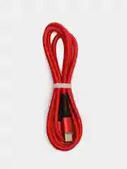 Красный зарядный кабель с подсветкой Type-C, Micro-USB с быстрой зарядкой
