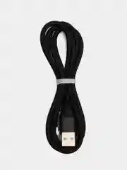 Черный зарядный кабель с подсветкой Type-C, Micro-USB с быстрой зарядкой