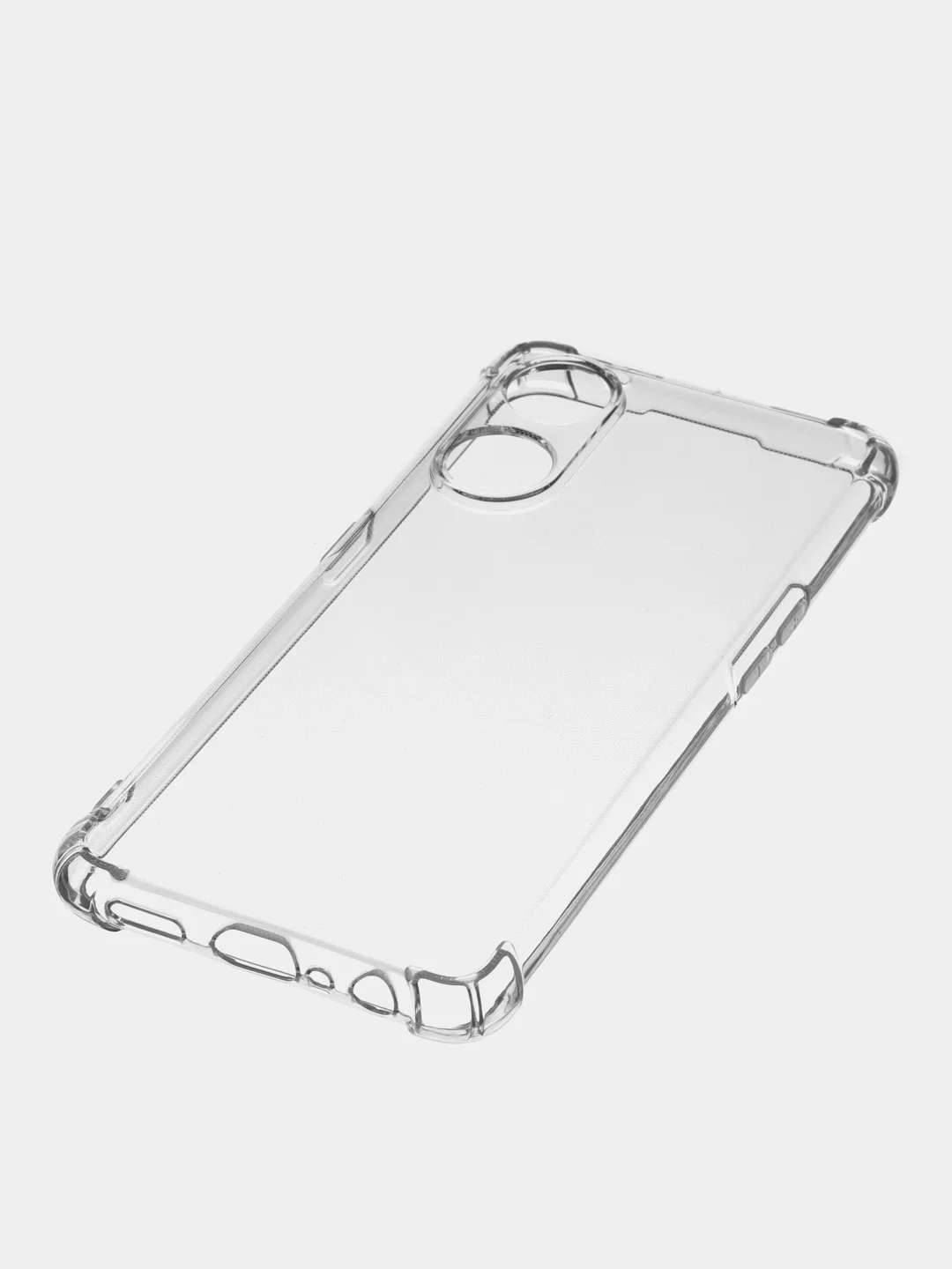Прозрачный чехол для OPPO Reno 8T 4G (Оппо Рено 8Т), силиконовый прозрачный