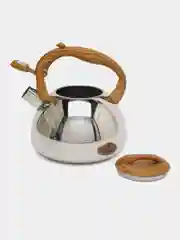 Чайник нерж. 3.0 л, ручка дерево, индукция