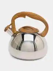 Чайник нерж. 3.0 л, ручка дерево, индукция