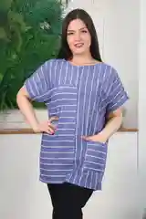 Женская туника летняя, на каждый день, футболка