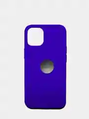Индиго чехол силиконовый на iPhone XS Max, 11 Pro, 11 Pro Max, 12 Mini, 12 Pro Max, 13 Mini